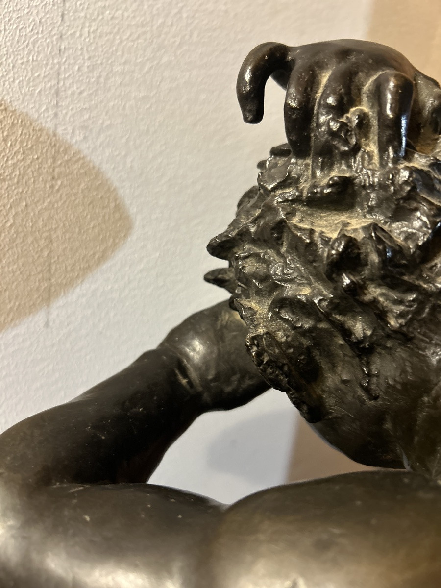Claude michel Clodion sculpture bronze faune -photo-8