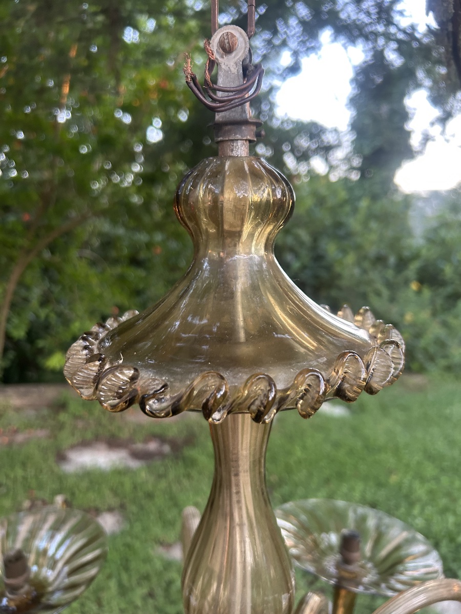 Murano Chandelier From Venice -photo-3