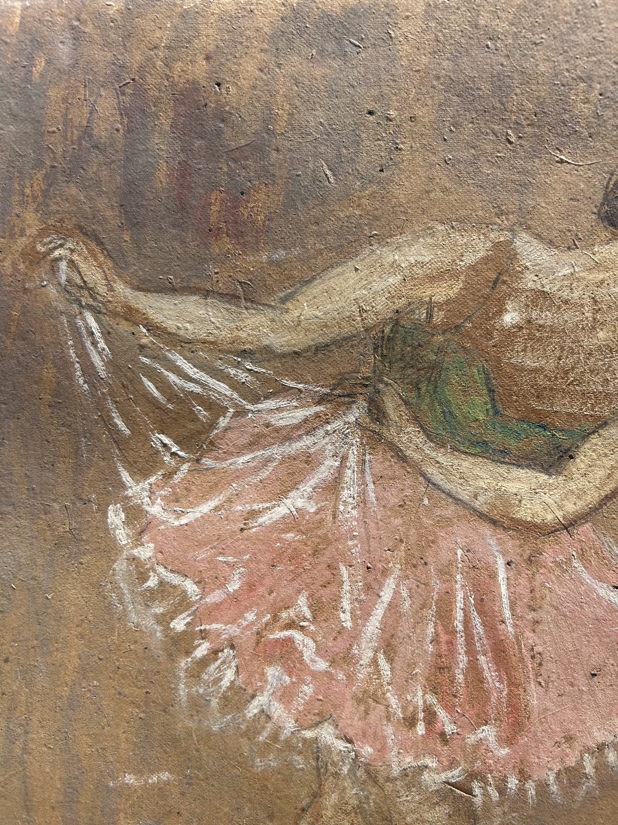 Marthe Orant tableau danseuse d’opéra 1900-photo-4