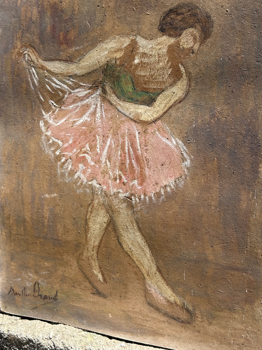 Marthe Orant tableau danseuse d’opéra 1900