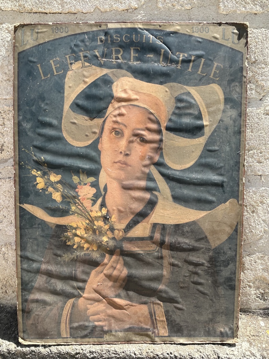 Lu Lefèvre Utile Advertising Poster, 1900, By Hippolyte Berteaux-photo-2