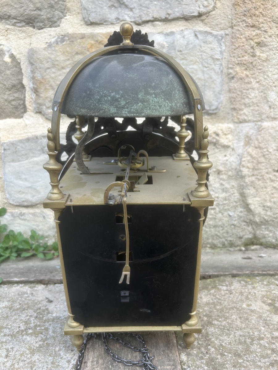 Joseph Simon Cousin Louis XVI-style Lantern Clock -photo-4