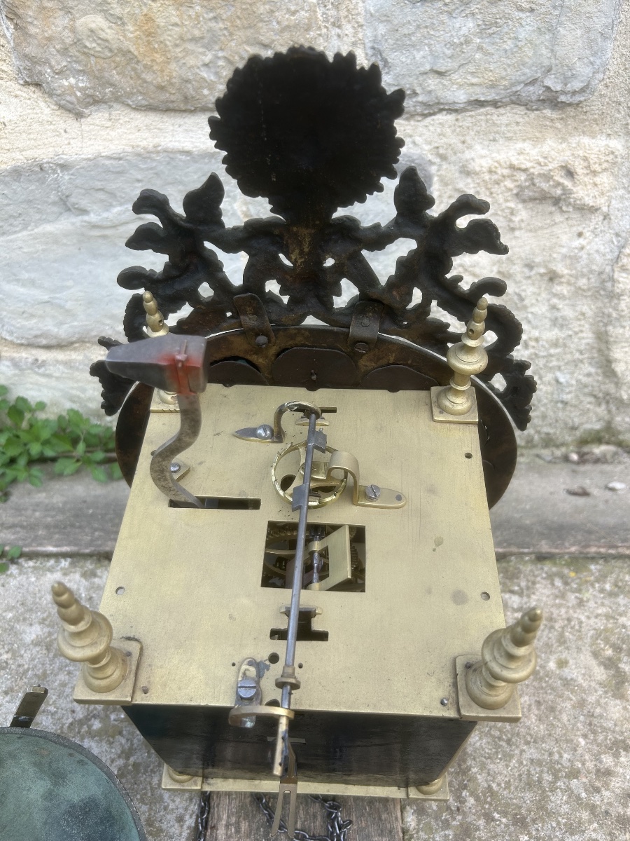 Joseph Simon Cousin Louis XVI-style Lantern Clock -photo-1