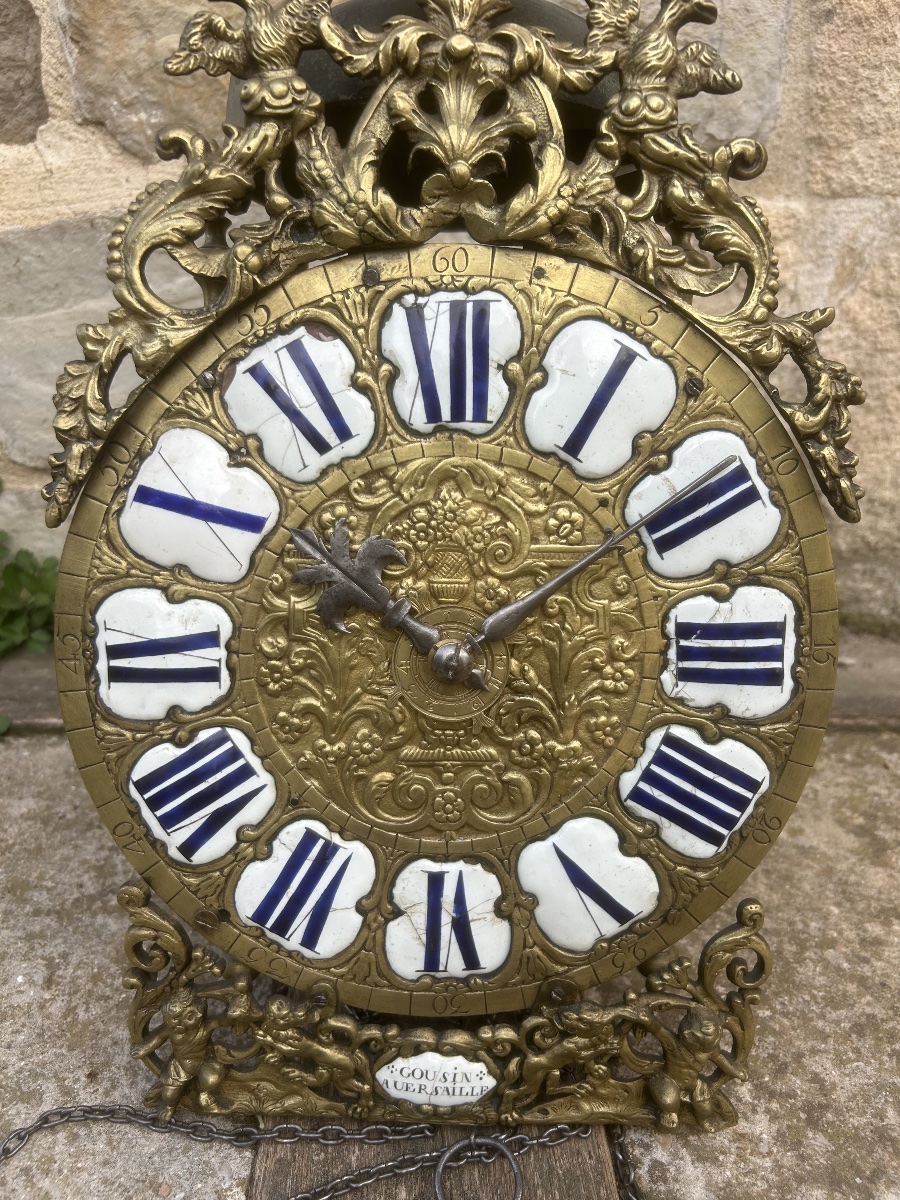 Joseph Simon Cousin Louis XVI-style Lantern Clock -photo-4