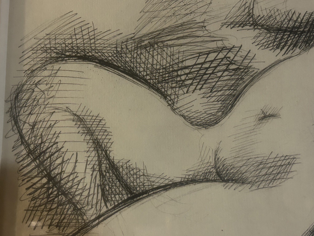 Marcel Gromaire: Drawing Of A Reclining Nude -photo-1
