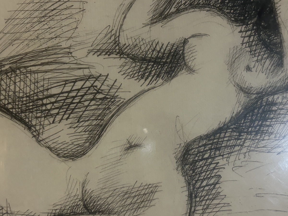 Marcel Gromaire: Drawing Of A Reclining Nude -photo-4