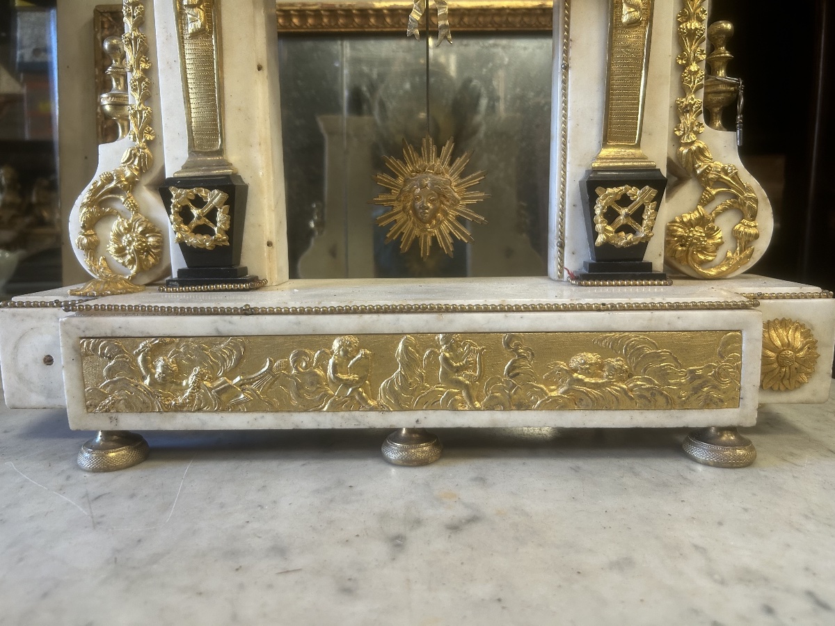18th-century Louis XVI Portal Clock-photo-3