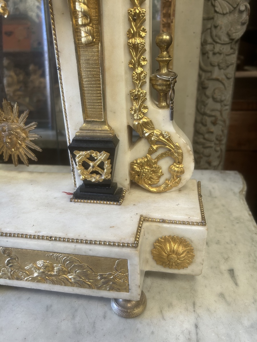 18th-century Louis XVI Portal Clock-photo-4