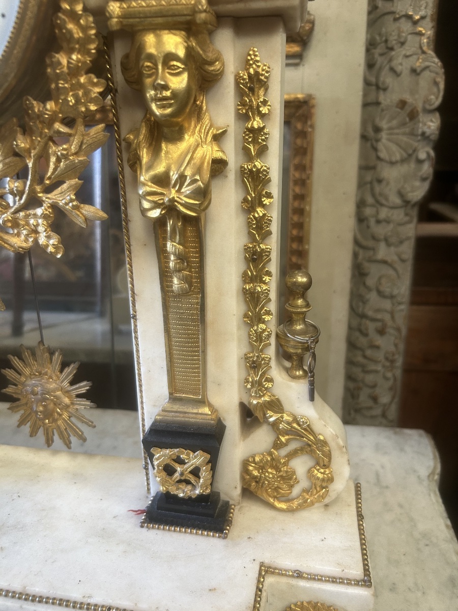 18th-century Louis XVI Portal Clock-photo-1