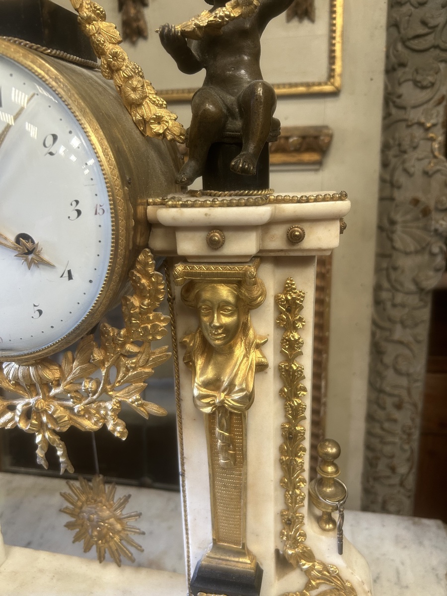 18th-century Louis XVI Portal Clock-photo-2