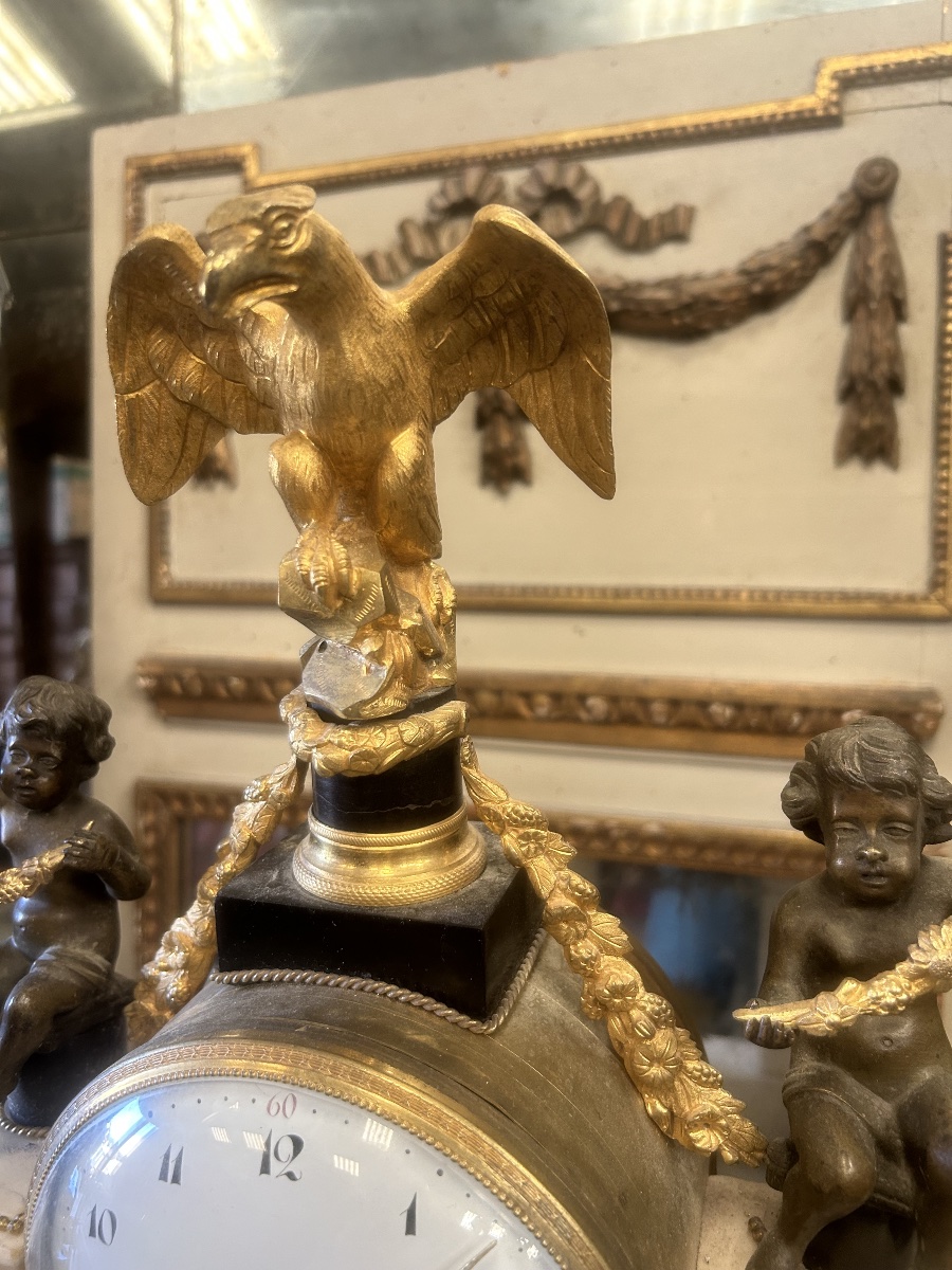 18th-century Louis XVI Portal Clock-photo-4