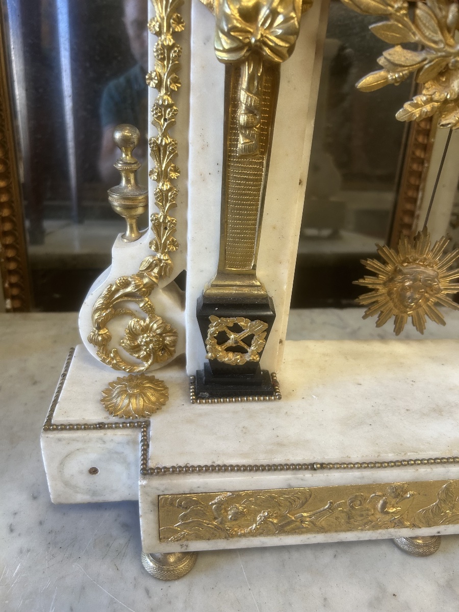 18th-century Louis XVI Portal Clock-photo-6