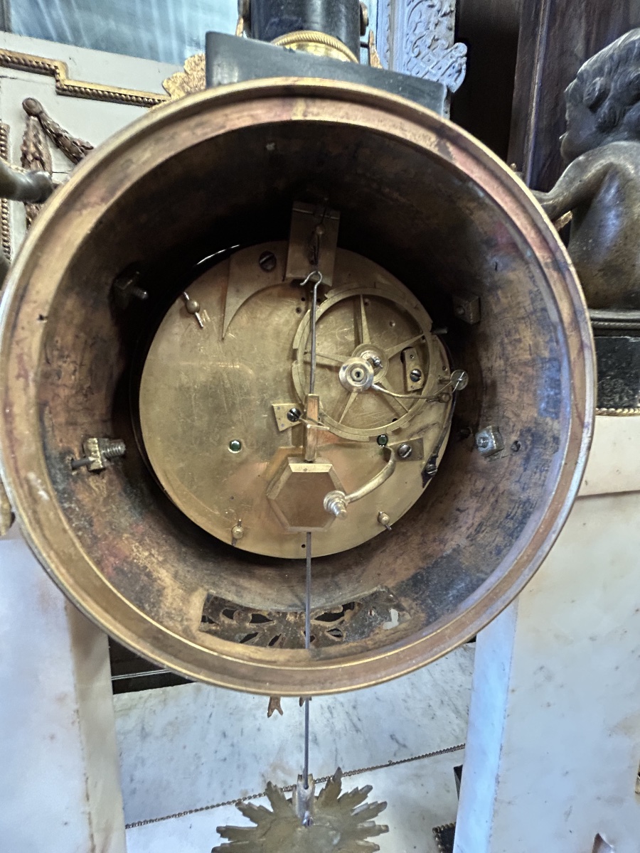 18th-century Louis XVI Portal Clock-photo-7