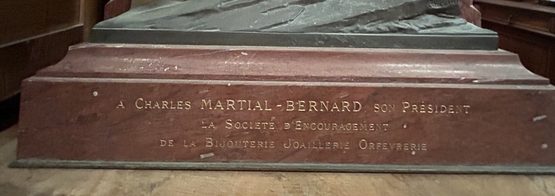 Jules Félix Coutan, Bronze Sculpture, "renommée équestre," Jewelry, Charles Martial Bernard-photo-2