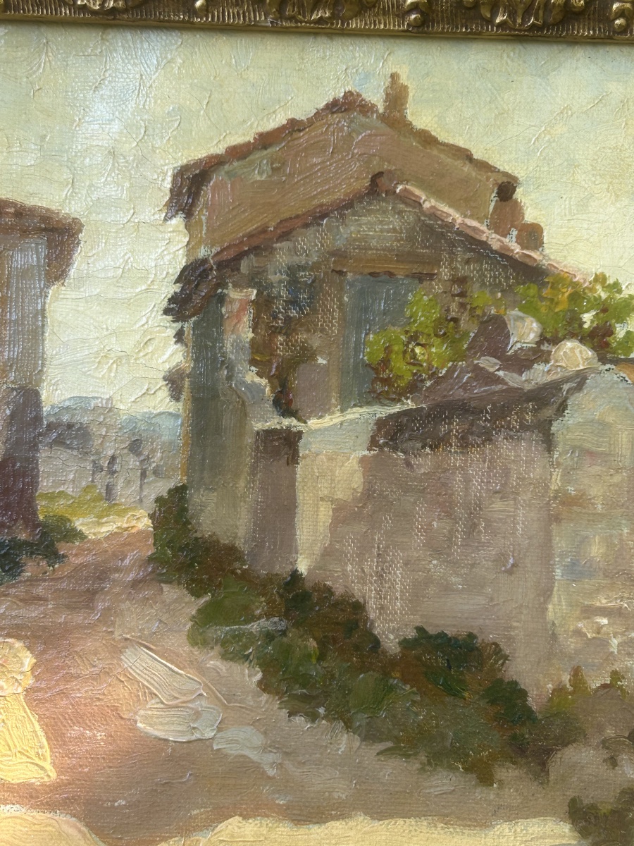Étienne Robert tableau 1900  Marseille château Gombert-photo-2