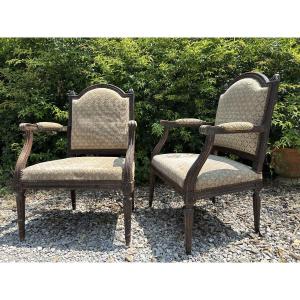Pair Of Louis XVI Armchairs