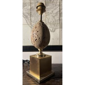 Philippe Barbier lampe œuf  design 1980