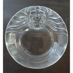 Lalique cendrier lion