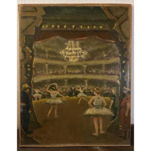 Augustin Grass Mickpainting, Opera Ballet Scene