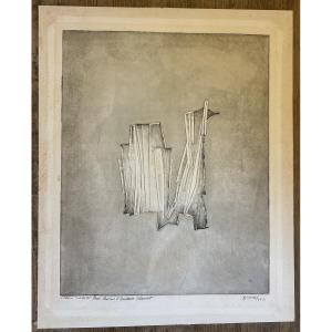 Jean Signovert gravure 1970