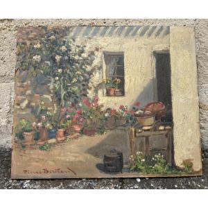Pierre Bertrand île d'Yeu La Cour Fleurie