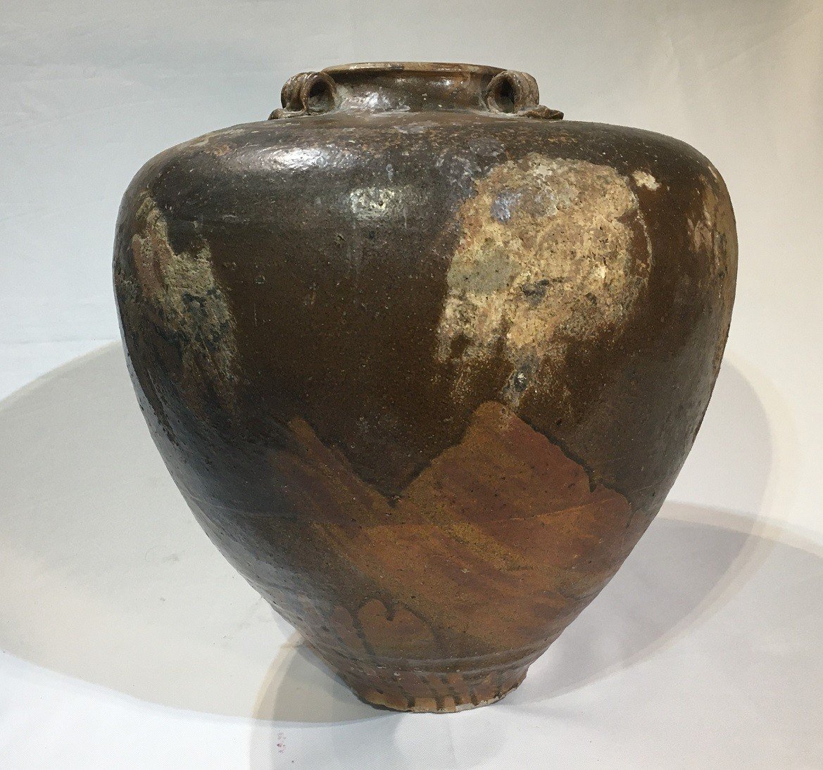 Stoneware Jar. China Wanly Era.-photo-1