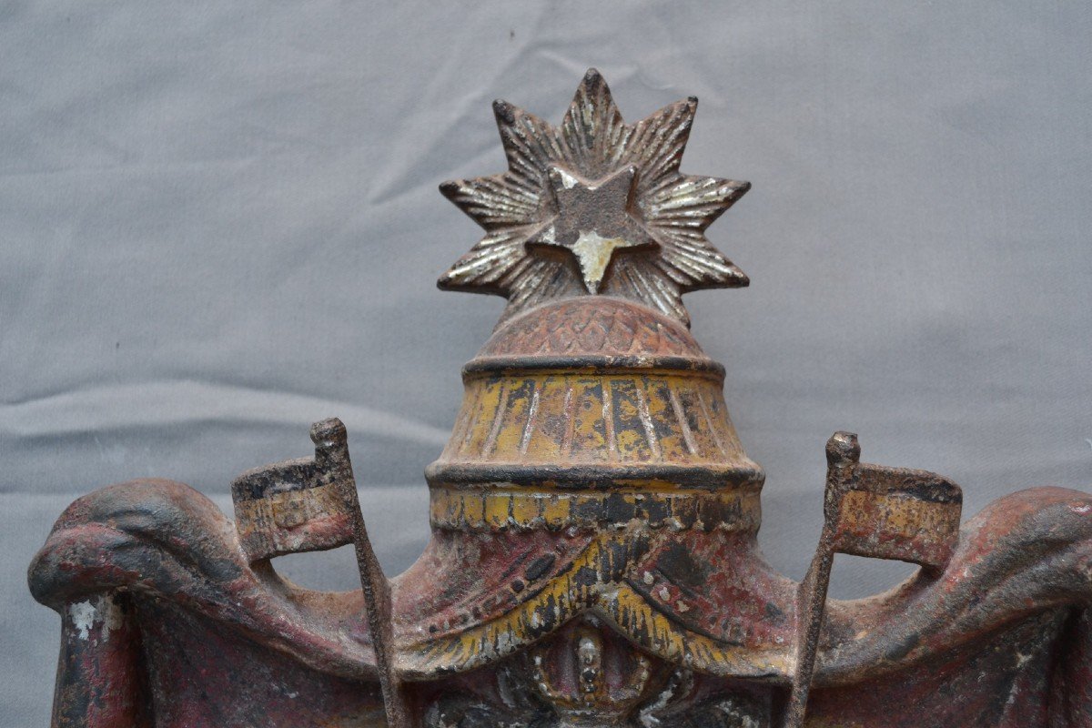 Italian Telegraph Plate. Around 1870-photo-2