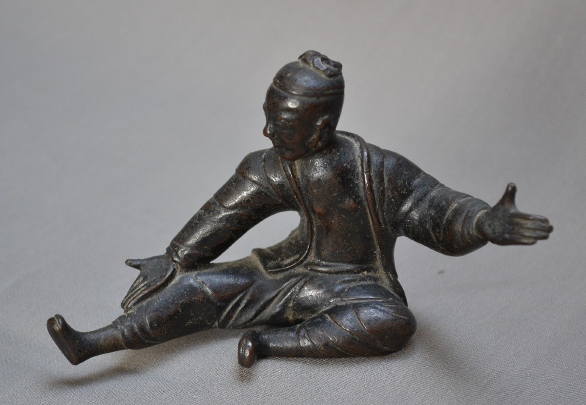 Cast Bronze Brush Rest.