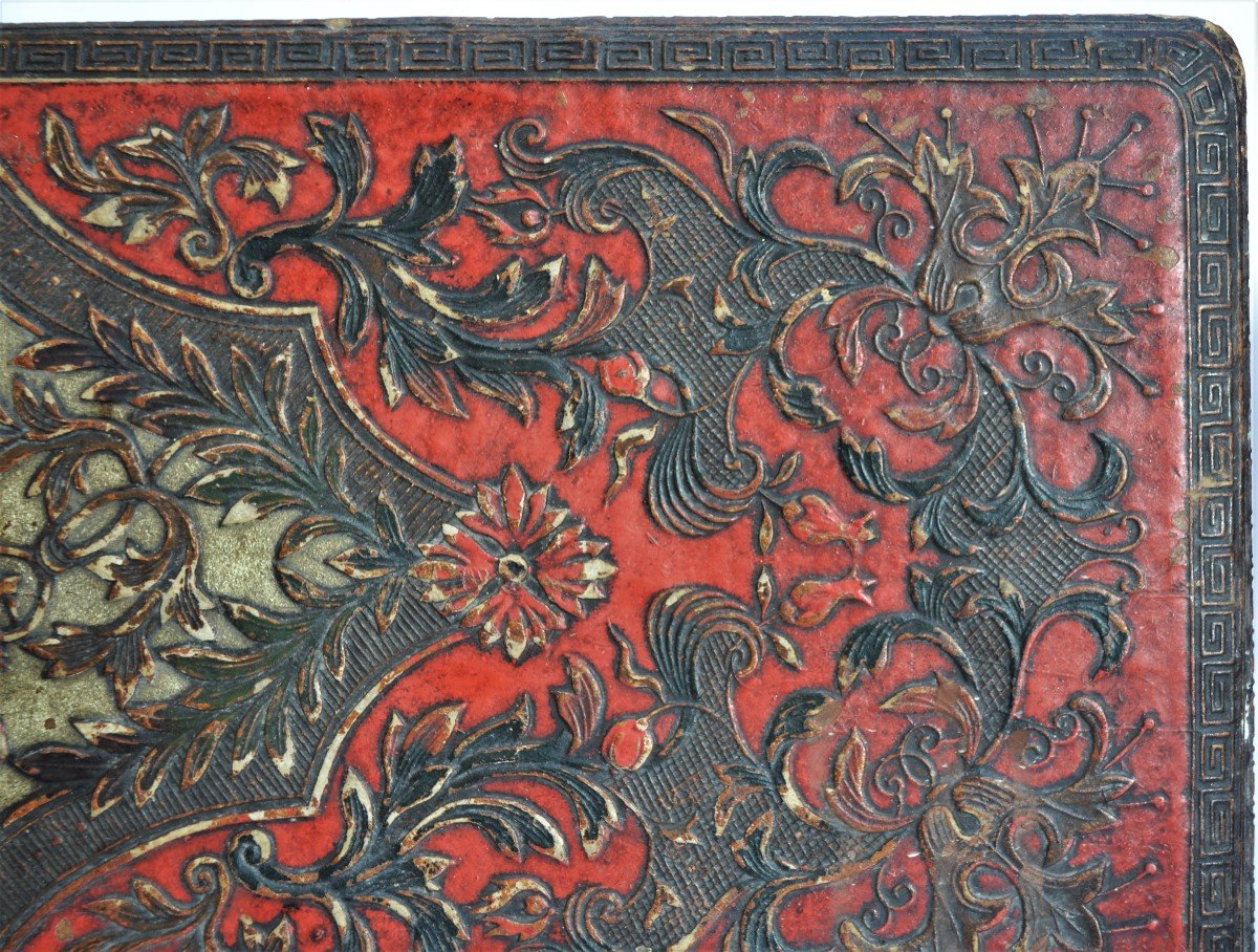 Oriental Style Lacquered Wooden Box. Europe 18° Century Or Before.-photo-5