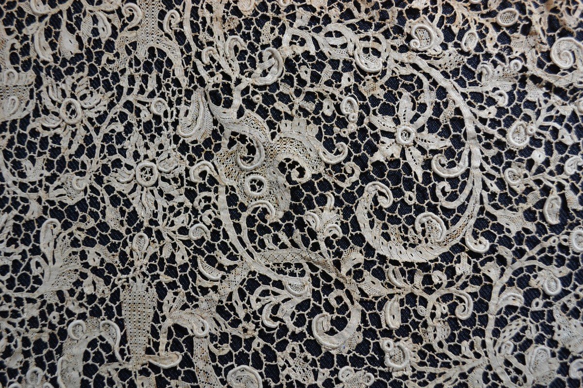 Louis XIV Lace Collar.-photo-6