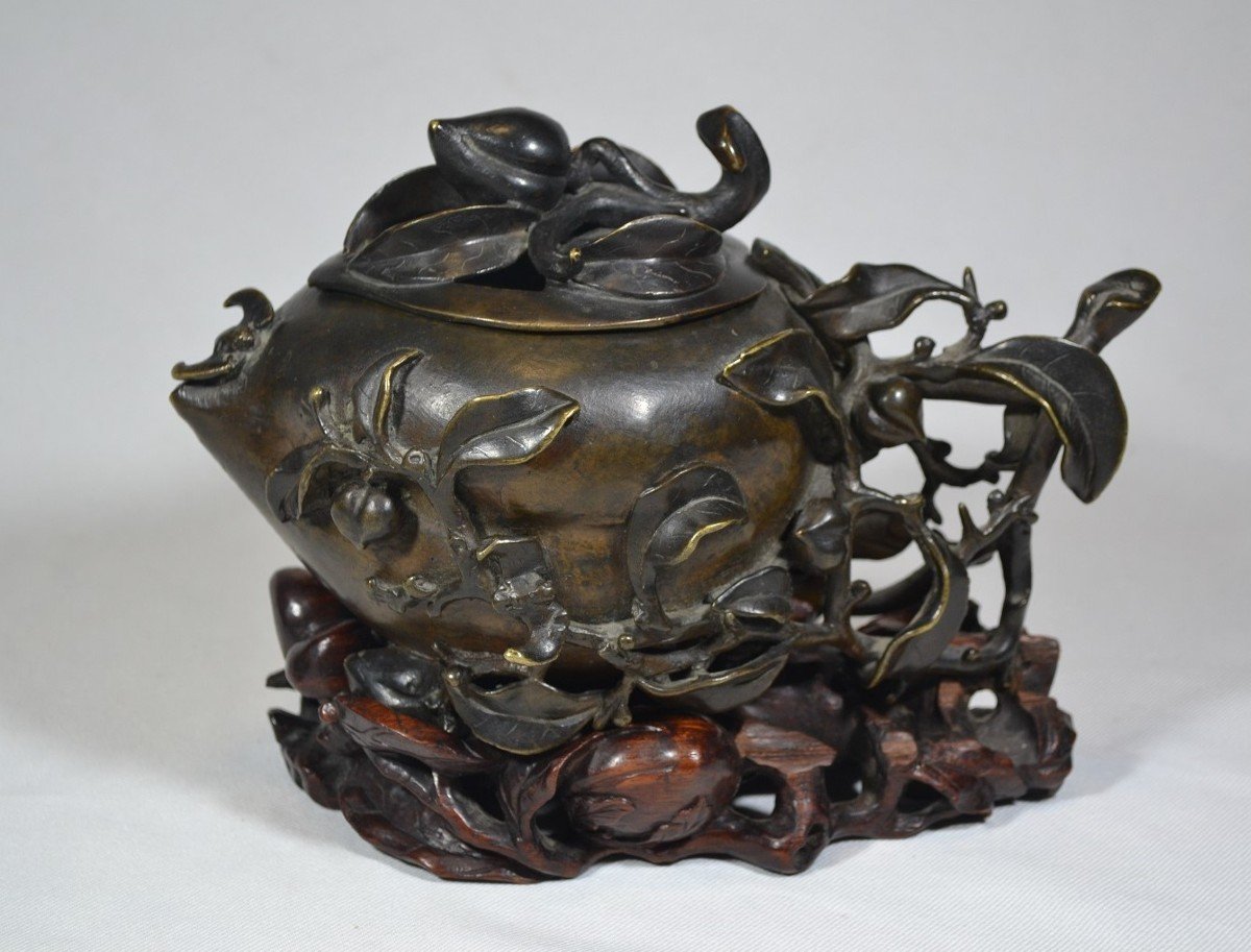 Censer In Bronze. China Qing Period.