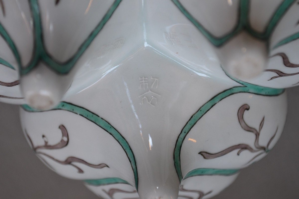 Porcelain Censer By Makuzu Kozan. Japan Meiji Period-photo-8