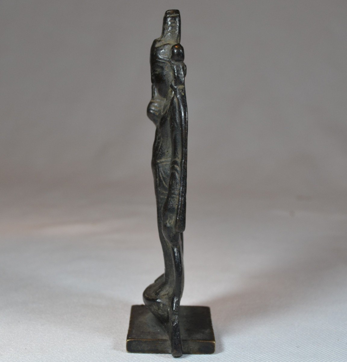 Guanyin En Bronze Coulé. Chine Du Nord Dynastie Tang. 7-9° Siècle.-photo-7