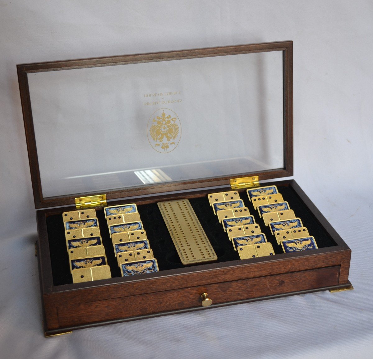 Dominoes Box By Fabergé. 90s-photo-2