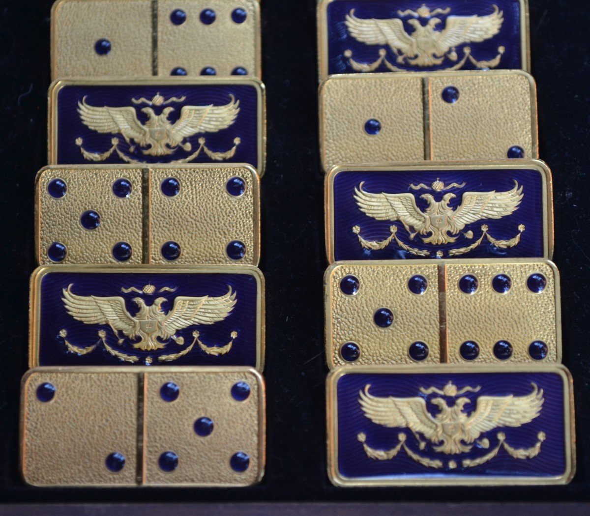 Dominoes Box By Fabergé. 90s-photo-4