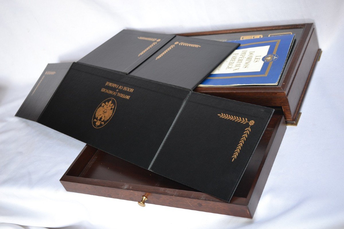 Dominoes Box By Fabergé. 90s-photo-7