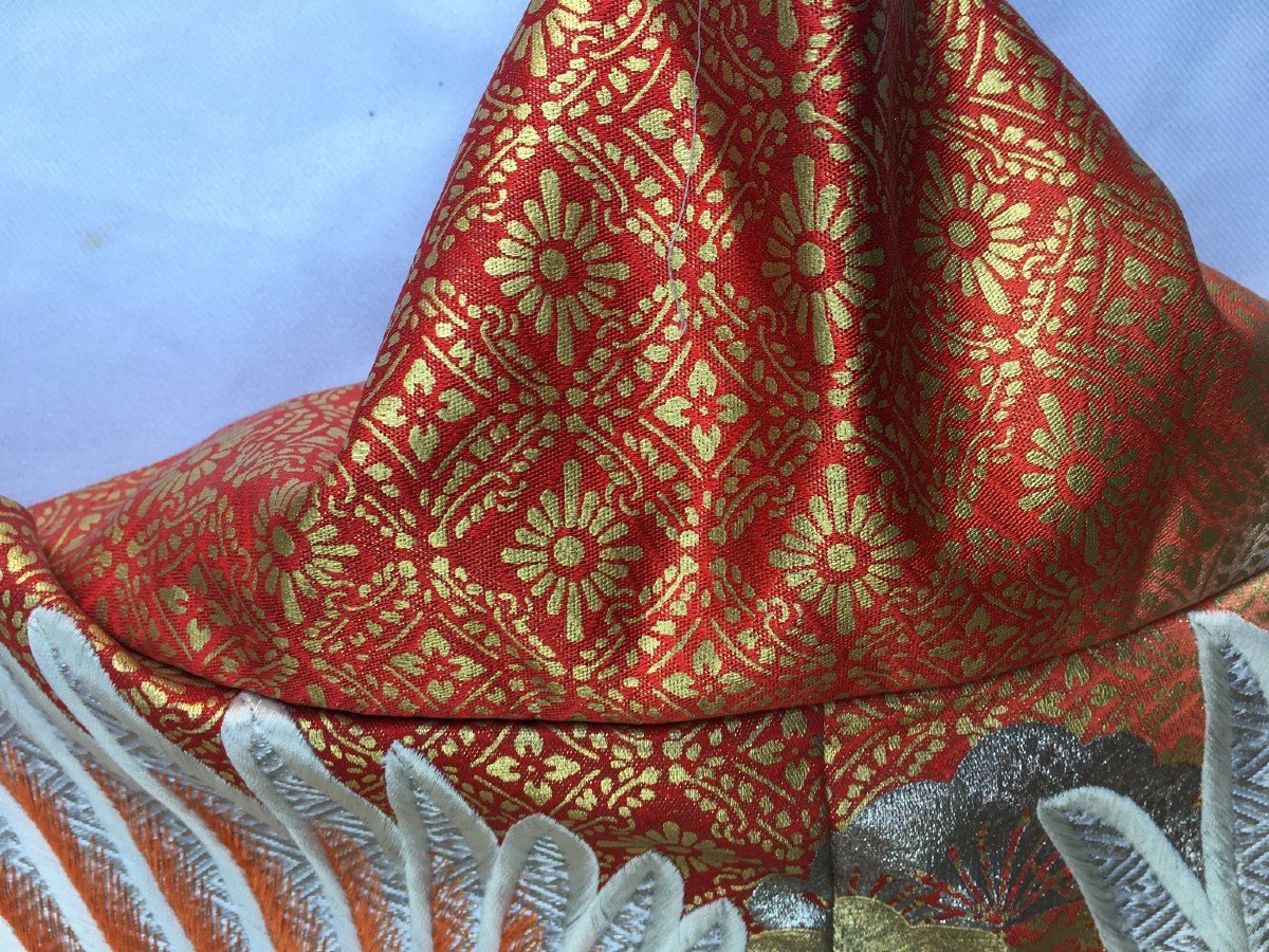 Wedding Kimono (uchikake) Japan Showa Period-photo-7