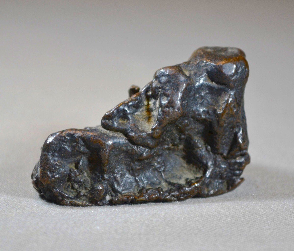 Budaï Assis Sur Un Rocher.bronze. Chine Dynastie Qing Ou Avant.-photo-4