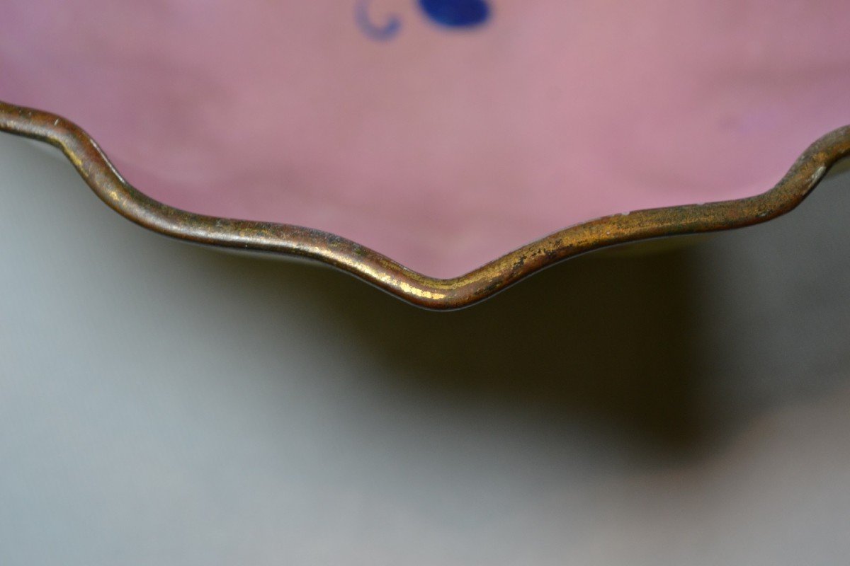 Beijing Enamel Bowl. China Qing Dynasty.-photo-5