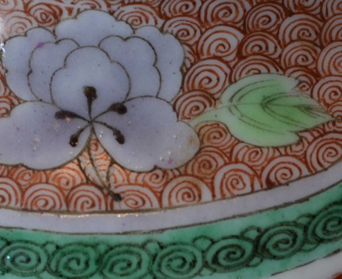 Enameled Porcelain Vase In The "famille Verte" Style From The Kangxi Period.-photo-7