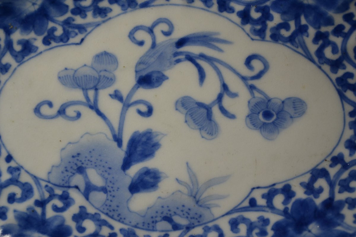 "blue And White" Kakiemon Porcelain Bowl. Japan, Late 17th Century.-photo-3