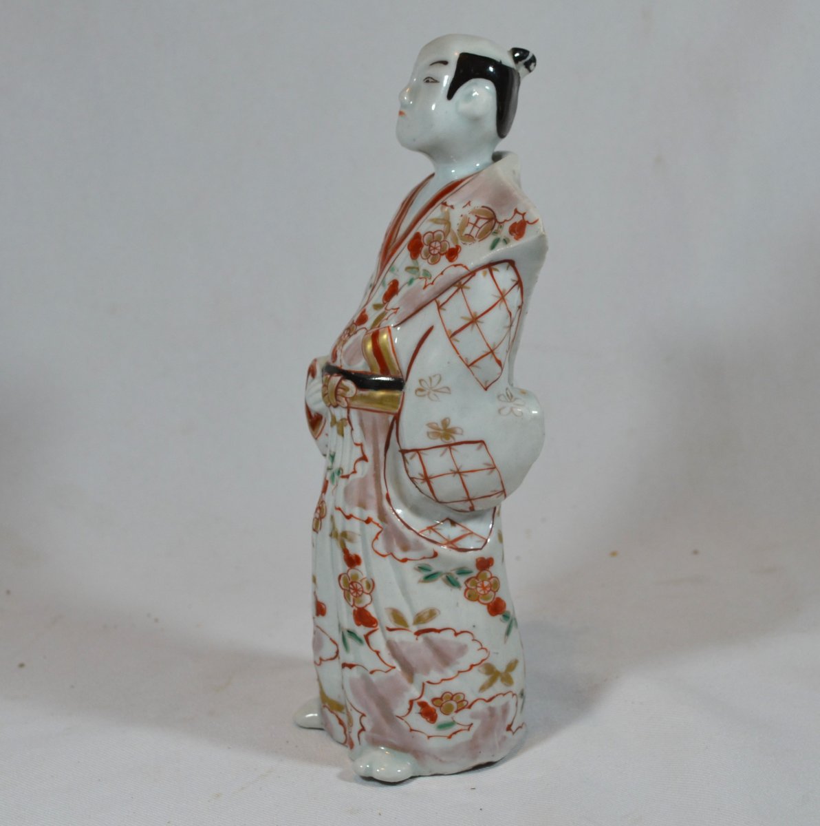 Arita Porcelain Statuette In The Imari Style. Japan, Early 18th Century.-photo-3