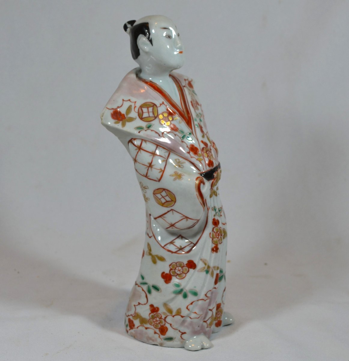 Arita Porcelain Statuette In The Imari Style. Japan, Early 18th Century.-photo-4