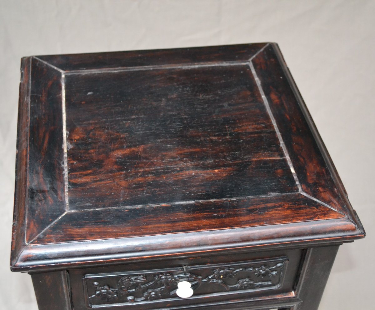 Table en bois dur Hongmu ou zitan?.Chine dynastie Qing.-photo-7