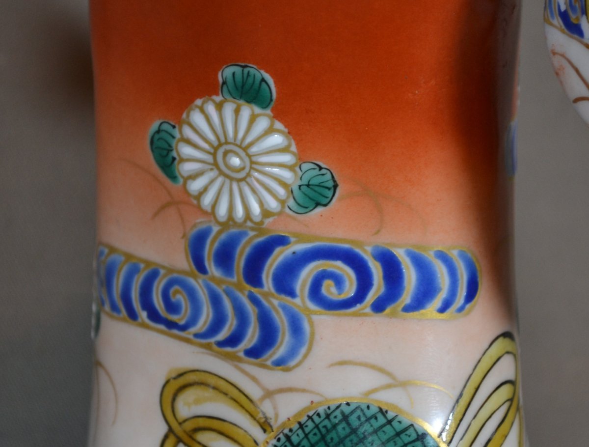 Bijin Porcelain From Japan. Kutani Kilns, Meiji. -photo-1