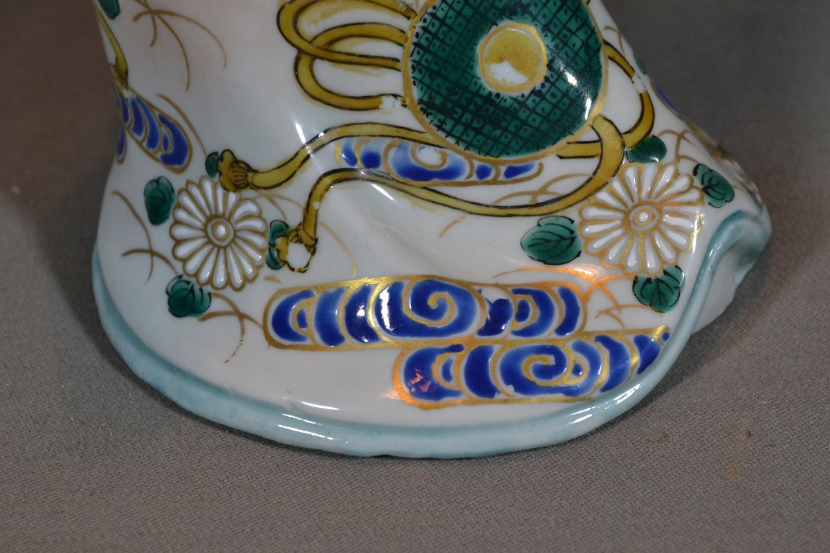 Bijin Porcelain From Japan. Kutani Kilns, Meiji. -photo-2