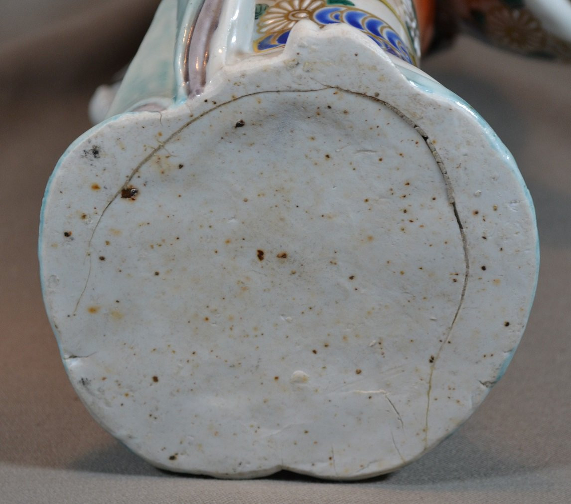 Bijin Porcelain From Japan. Kutani Kilns, Meiji. -photo-6