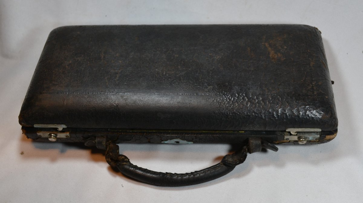 Hautbois par F Lorée dans sa boite d'origine.Paris, marque F17 1886. -photo-2