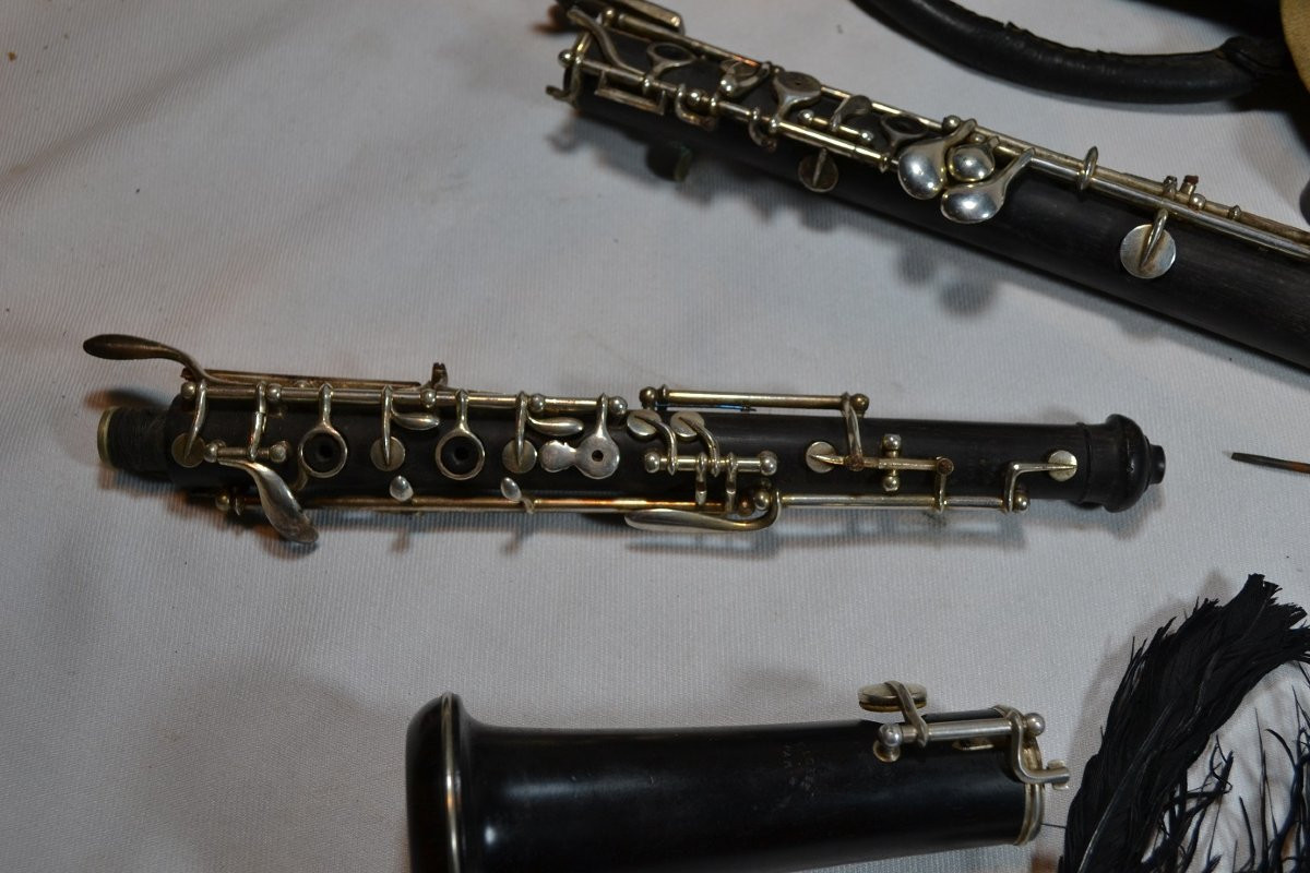 Hautbois par F Lorée dans sa boite d'origine.Paris, marque F17 1886. -photo-4