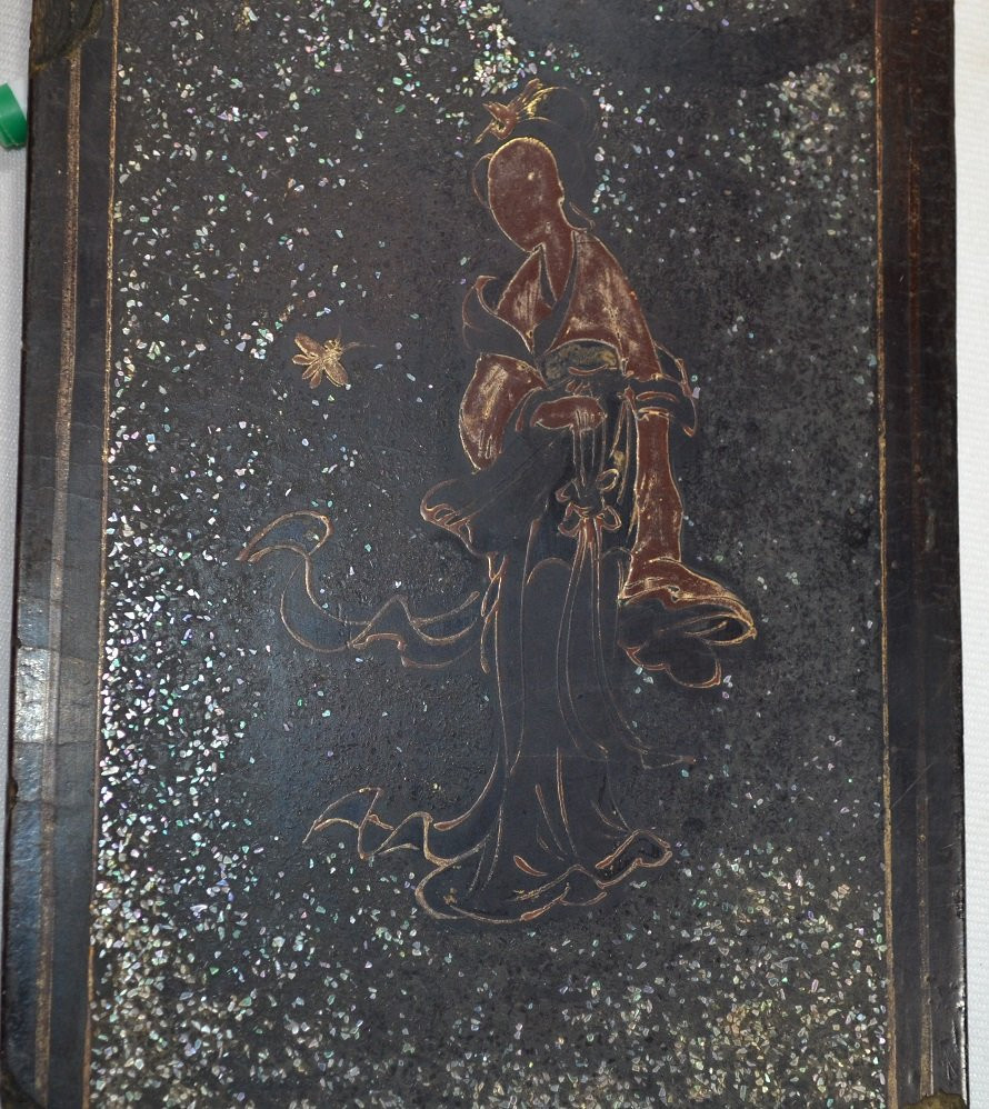 Two Chinese Lacquer Panels. 17th Century. Kangxi Period. -photo-7